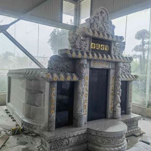 安顺套墓 墓碑 围坟石 异形定制