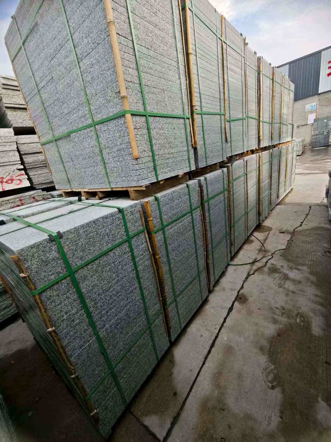 安顺芝麻白地铺版 石材地铺石